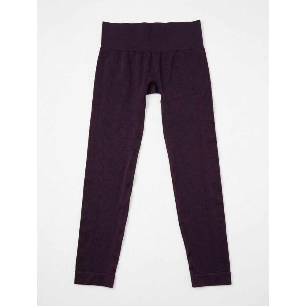 ZYIA Active Plum Purple Seamless High Waisted Athletic Leggings Size XL - XXL